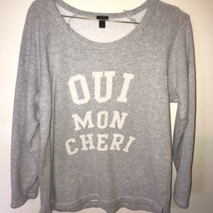 J.Crew Gray Sweatshirt/ Crew neck